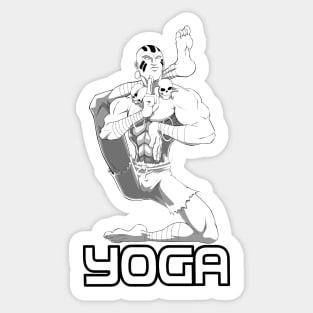 Street Fighter Yoga Master Dhalsim (V2) Sticker